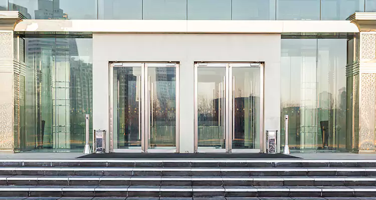 Automatic Sliding Storefront Doors Replacement in San Bruno, CA