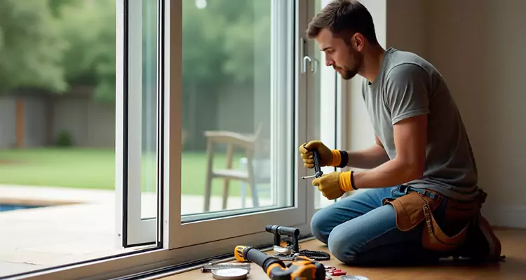 Squeaky Sliding Patio Doors in San Bruno, CA