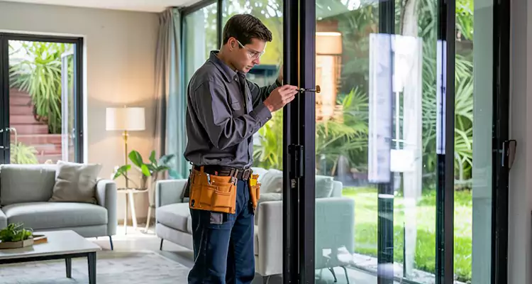 Sliding Door Jamb Lock Repair in San Bruno, CA