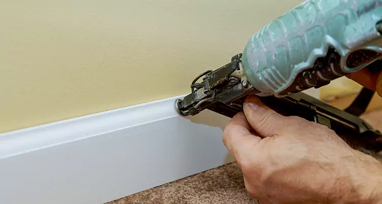 Caulking Under Patio Door Repair in San Bruno, CA
