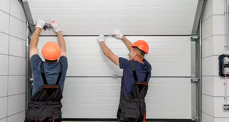 Garage Door Bottom Panel Repair in San Bruno, CA